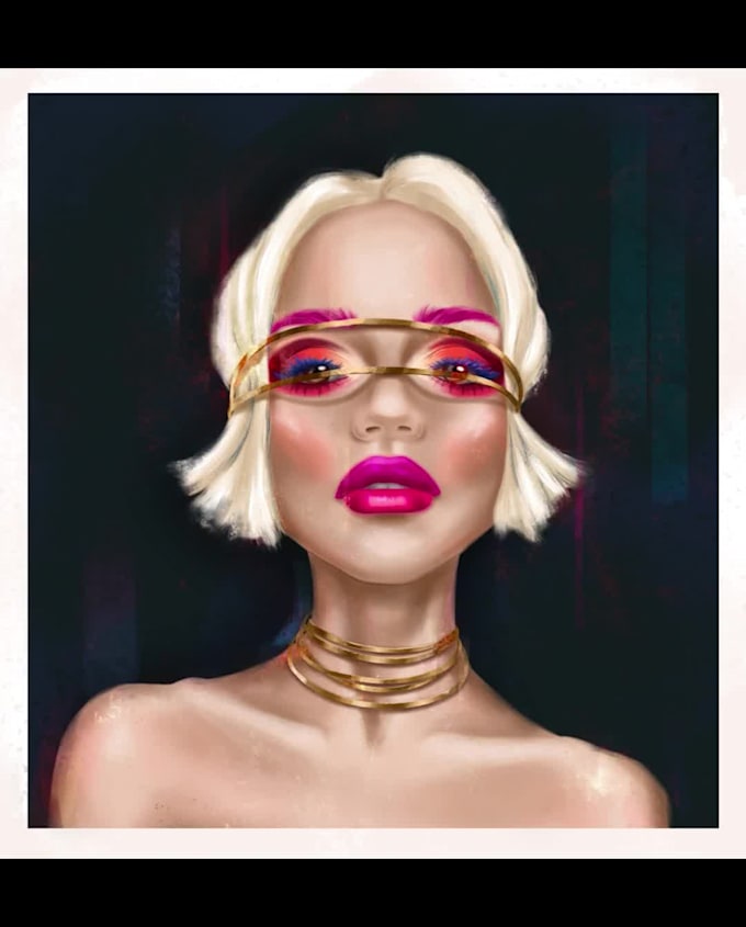 Create original fashion illustration for your projects by Olhakho | Fiverr