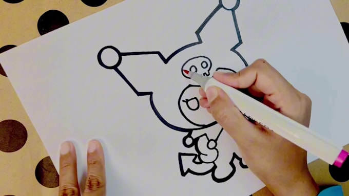 do custom handmade drawing videos for your channel