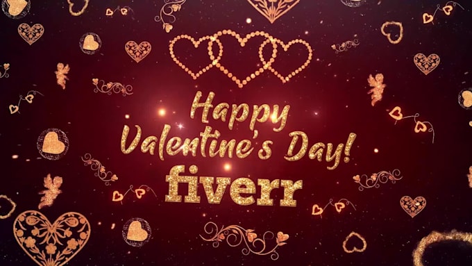 create valentines day wishes video