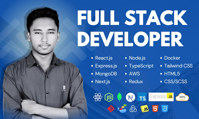 be full stack developer to do mern stack website development, reactjs nextjs aws