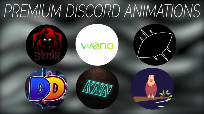 Make you an animated discord server icon by H4lden