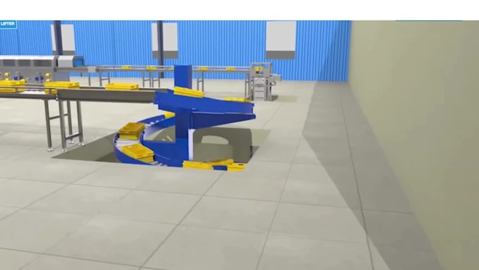 do 3d industrial video technical engineering process factory workflow automation
