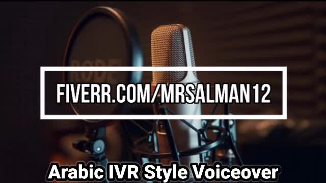 record arabic and saudi accent voiceover in low budget