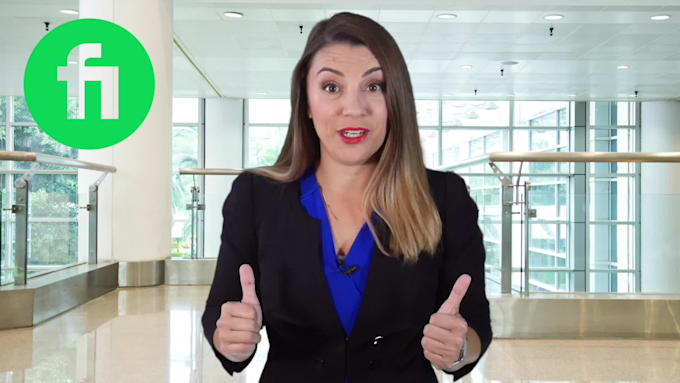 create a polished business corporate spokesperson video