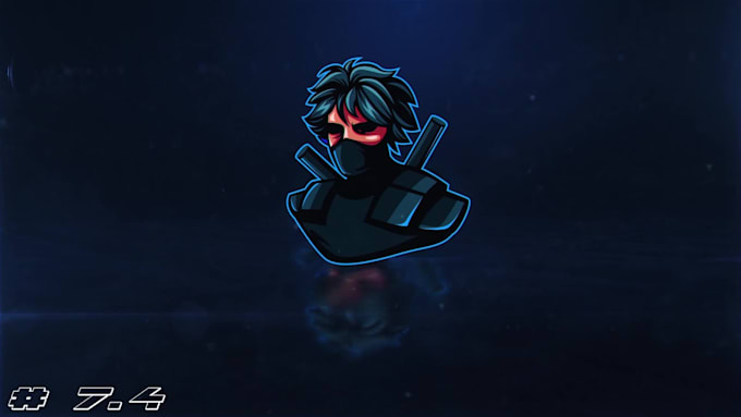 make glitch logo intro animation video