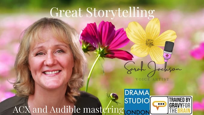 be your professional audiobook narrator