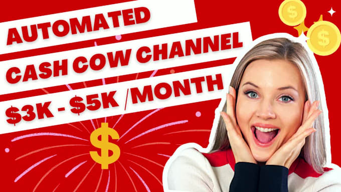 create automated youtube cash cow channel with cash cow videos
