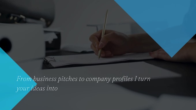 do professional corporate presentation video for business