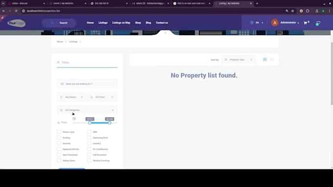 develop and customize  odoo modules