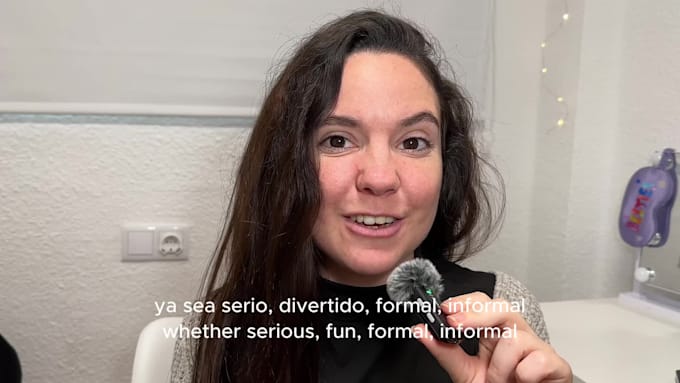 create ugc vídeos for tiktok or instagram in spanish