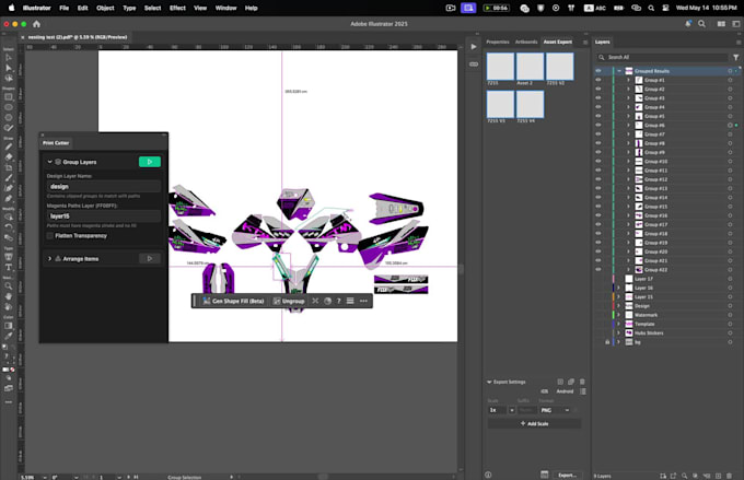 automate your workflow in adobe illustrator with script or plugin