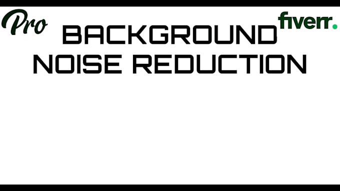 remove noise from your audio or video file