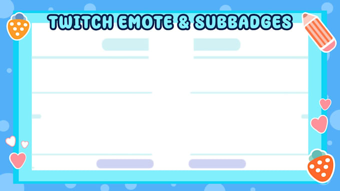 create express custom emotes, sub badges for kick, twitch, youtube