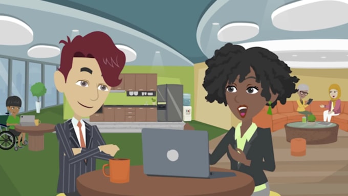 create 2d animated explainer video of any language