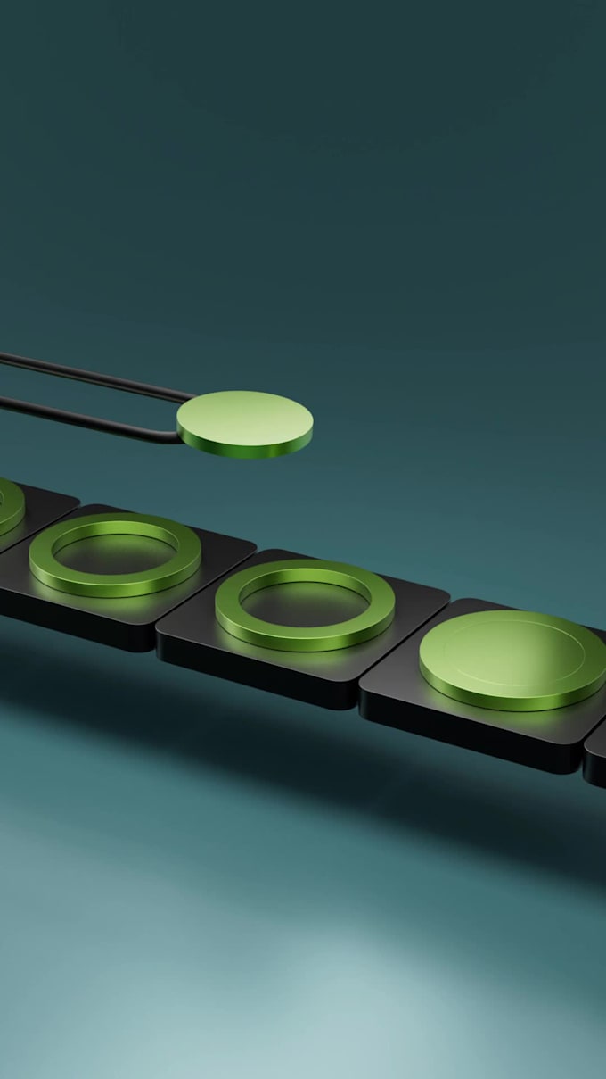 create a 3d logo or product animation