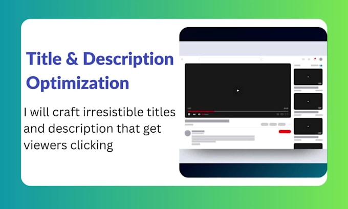 do youtube video SEO for top ranking