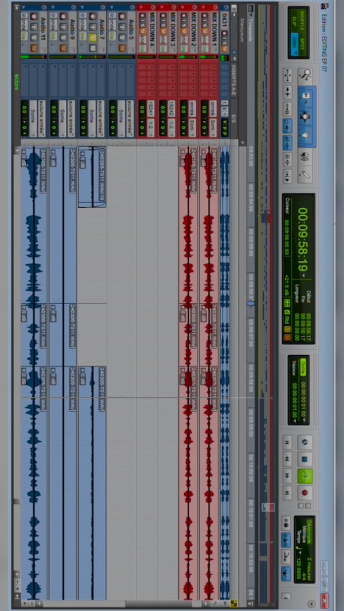 edit professionally your audio file,