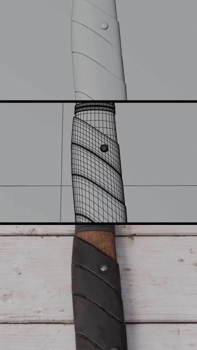 create a realistic 3d product video