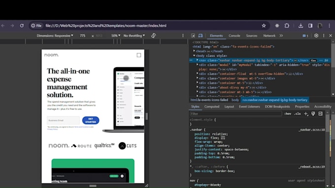 convert figma to HTML, psd to HTML, design conversion service available