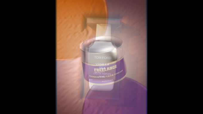 create photorealistic 3d cosmetic product render