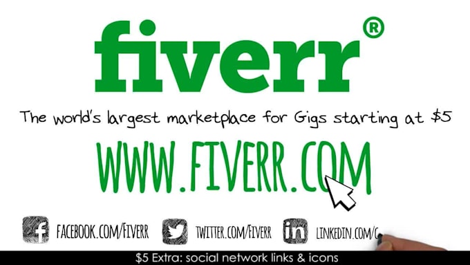 create a whiteboard intro with your logo
