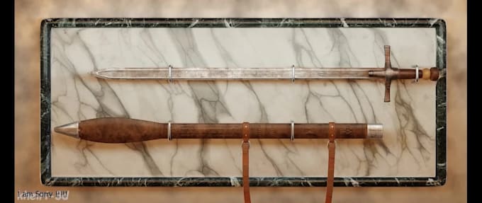 model 3d swords and wepons for any purpose