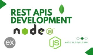 develop custom backend apis and rest API integration with node js and express