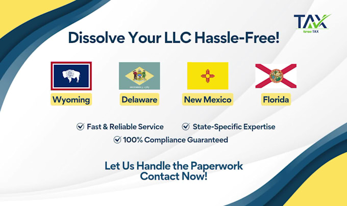 dissolve, close , terminate, cancel your US llc