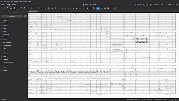 transcribe your song sheet music in musescore