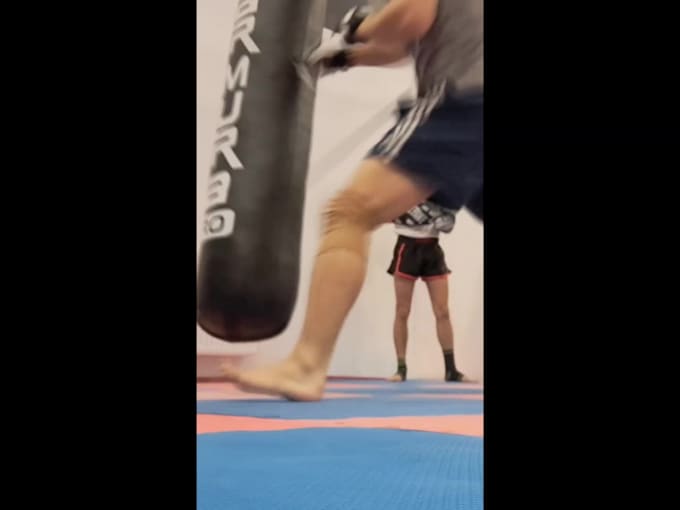 do fitness, gym, workout or fighting video editing