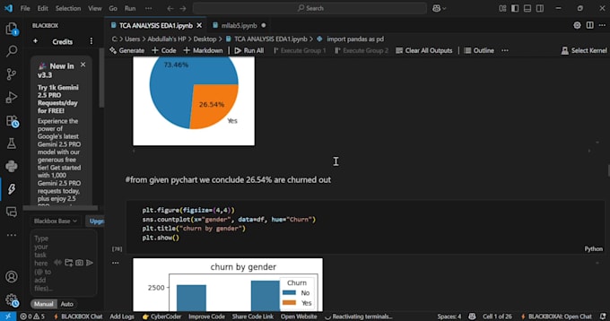 do machine learning and data analysis with python
