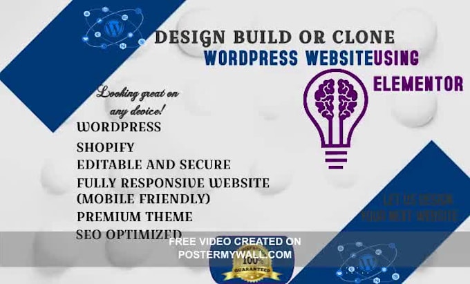 design redesign clone revamp wordpress website