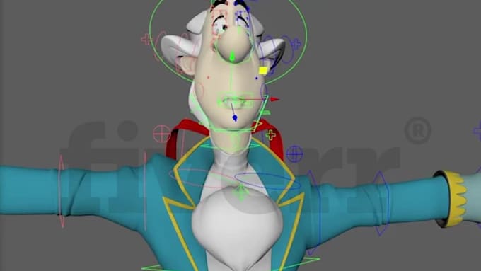 do professional rig 3d character rigging