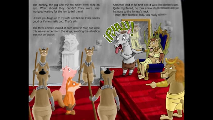 draw a page for your childrens story