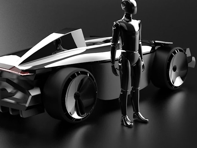 do 3d modeling for your vehicle concept project