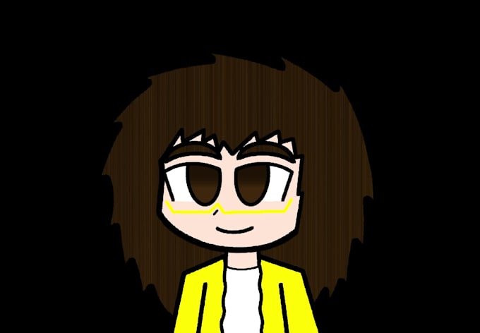 make your human oc in cartoon style