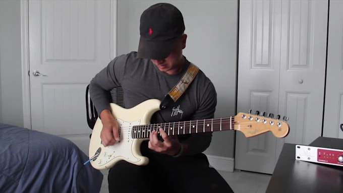 record electric guitar for any desired genre