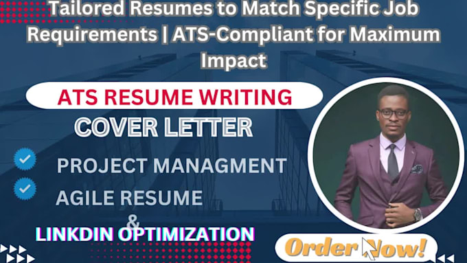 Expert 24hr ats resume writing for it, federal cv, sales linkedin ad ...