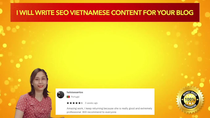 write SEO vietnamese content for your blog