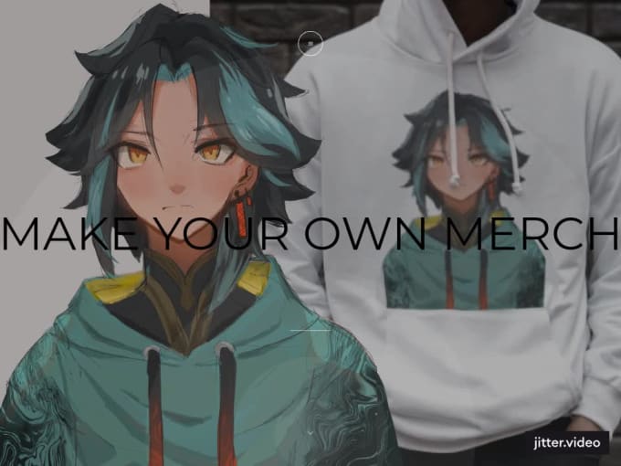 Draw unique anime style illustrations for any merch by Avvstudio | Fiverr