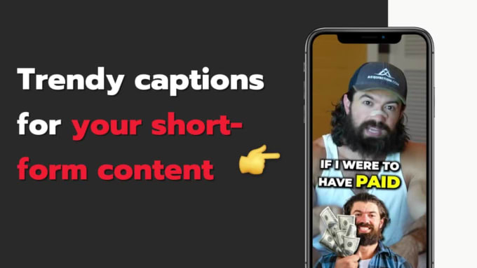 Add Engaging And Trendy Captions To Your Shorts Tiktoks And Reels By