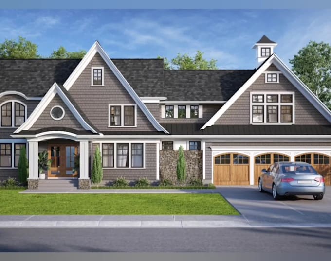 Hot Deals! I will do architectural 3d rendering interior exterior design  for $25