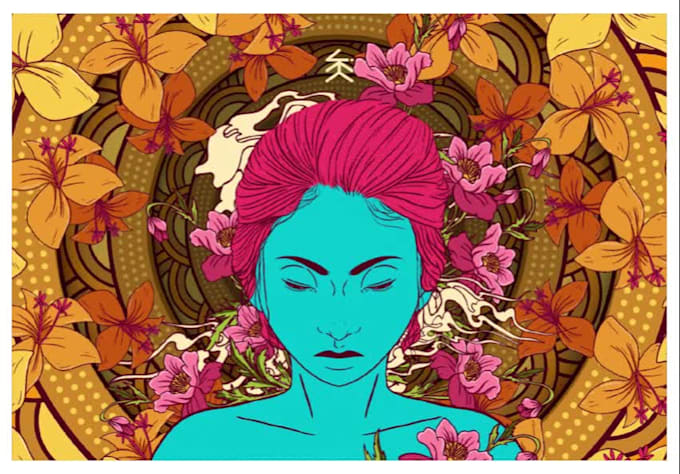 turn your photo into a trippy illustration