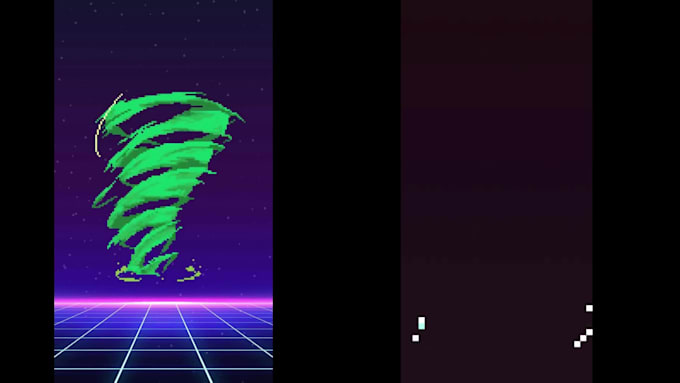 create pixel visual effects, spell animation, pixel skill vfx game asset