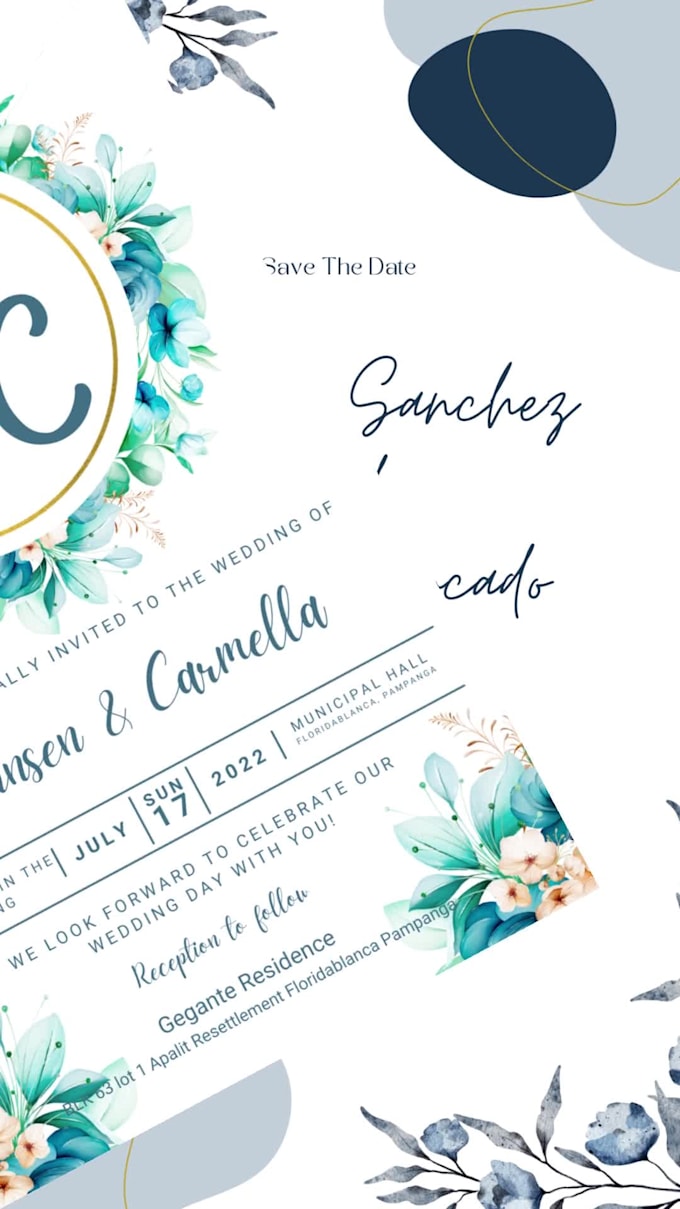 Do invitation layout with affordable price by Remilete Fiverr