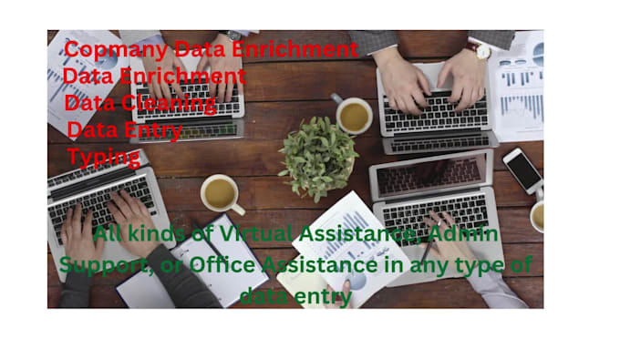do appending company data enrichment, data cleaning, data entry, copy paste