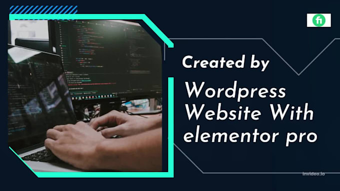 make clean and modern wordpress website with elementor