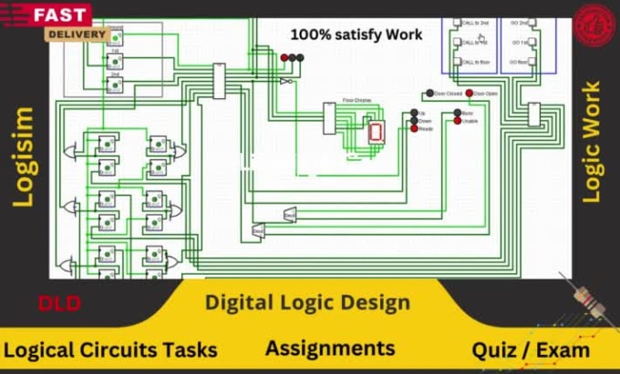 Do Digital Logic Design (DLD) Logisim Circuit Maker Design