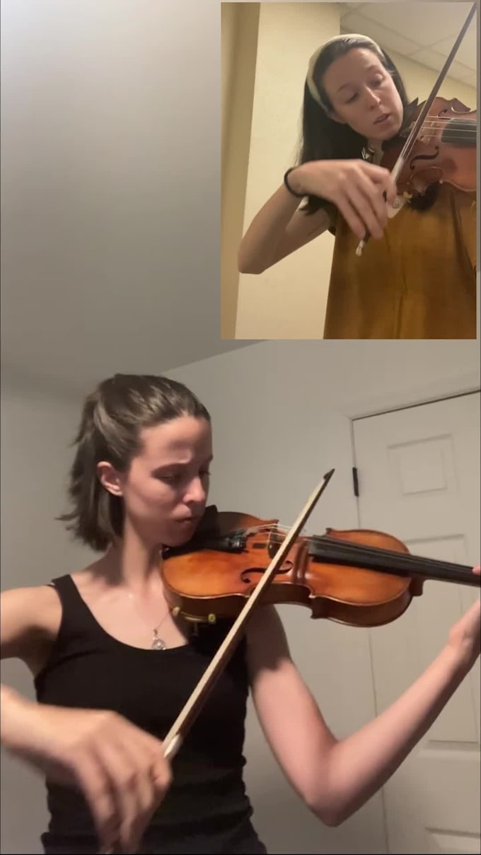 play the violin for your session