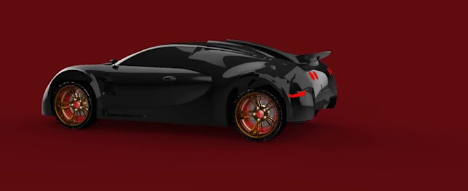 design 2d and 3d models for automobile using solidworks